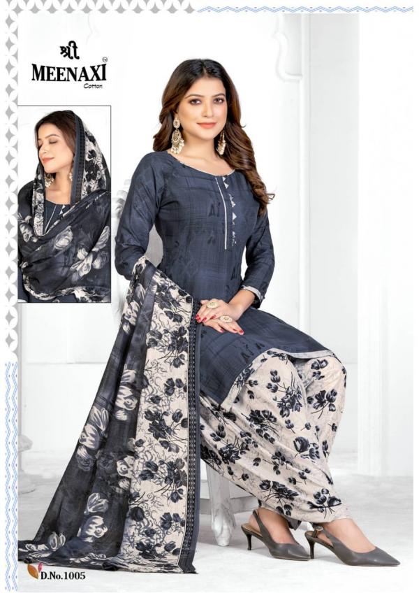 Smc Patiyala Queen Designer Cotton Readymade Suit